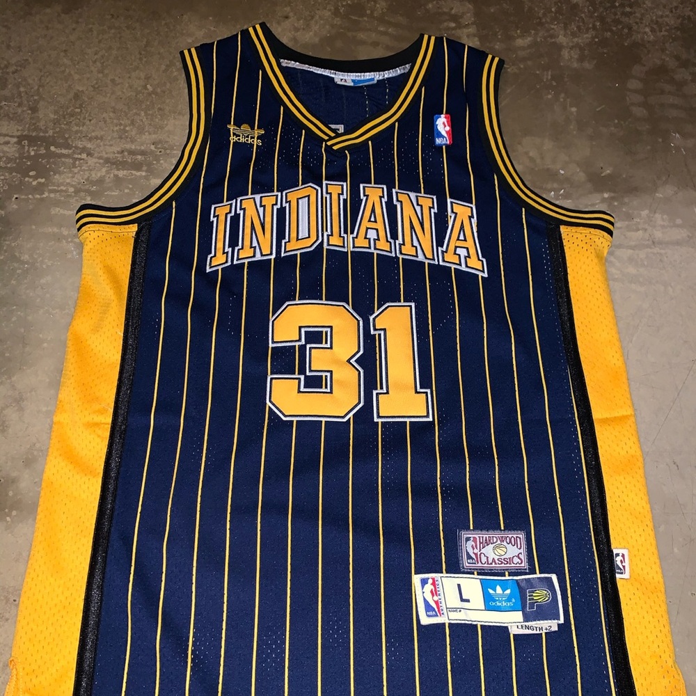 Reggie Miller (#33) Vintage Indiana Pacers Jersey